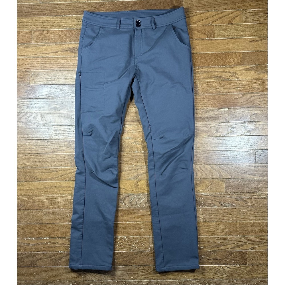 Ketchi Sitka Fleece Lined waterproof pants Women's 8 Regular Gray Outdoor Hiking